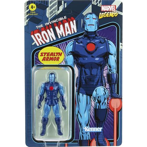 Figura Kenner Marvel Legends Series The Invincible Iron Man Stealth Armor