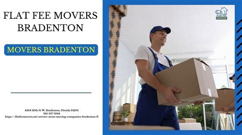 Movers Bradenton Flat Fee Movers Bradenton Flatfeemovers Net