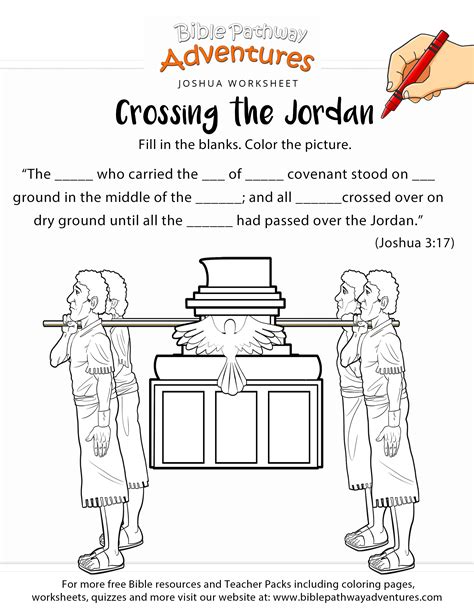 Printable Joshua Activity Sheets