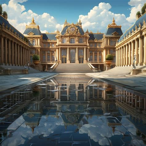 Schloss Versailles Ai Bilder Kostenloser Download Auf Freepik