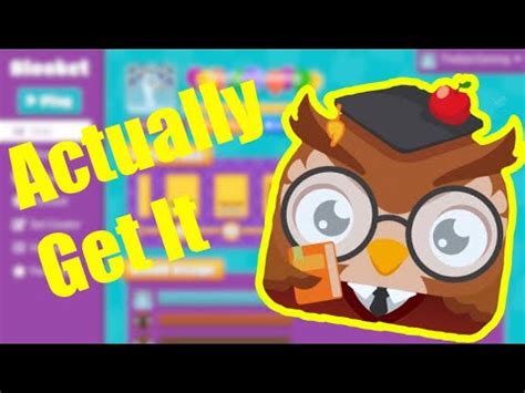 HOW TO GET THE WISE OWL IN BLOOKET NOT CLICKBATE YouTube