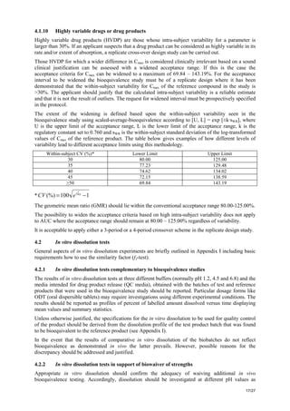 Guideline Investigation Bioequivalence Pdf