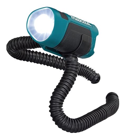 Lanterna De Led A Bateria V Makita Ml C Haste Flex Vel Plus