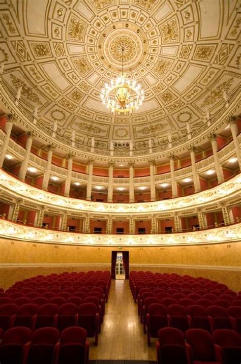 Il Teatro Della Fortuna Di Fano Apre Le Sue Porte Durante Le Festivit