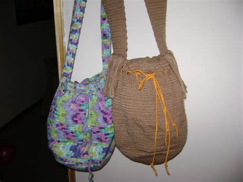 Bolsos Y Tejidos Hechos A Mano Mochilas En Crochet