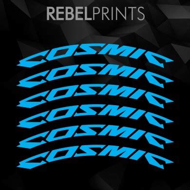 Mavic Cosmic Pcs Wheel Rim Sticker Decals Vinyl For Mountain Bike