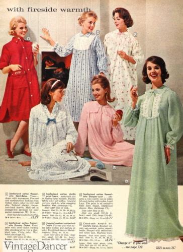 1960s Sleepwear Pajamas Robes History