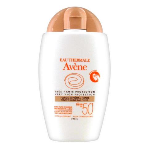 Avène Fluide Minéral Teinté Très Haute Protection Spf50 40 Ml