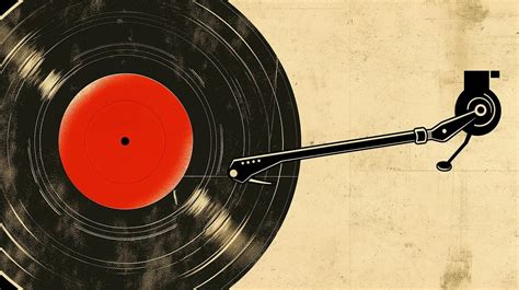 ai generated turntable disk royalty  stock illustration