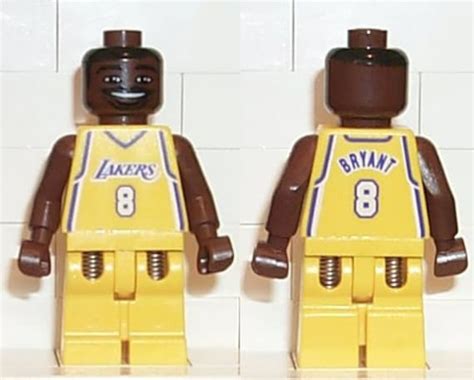 Lego MINIFIGURE NBA Kobe Bryant Los Angeles Lakers 8 home - Etsy