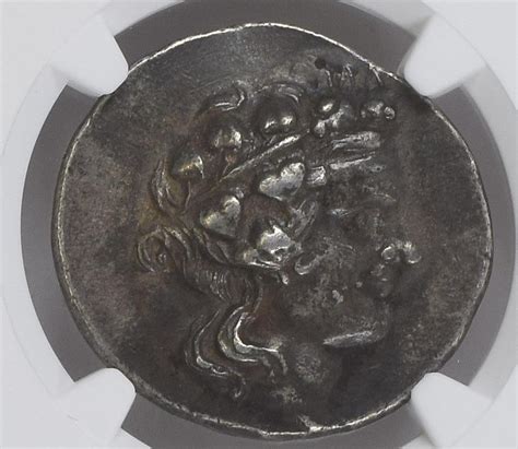 Thrace Island Of Thasos Thrakien Ar Tetradrachm Tetradrachme Nd St