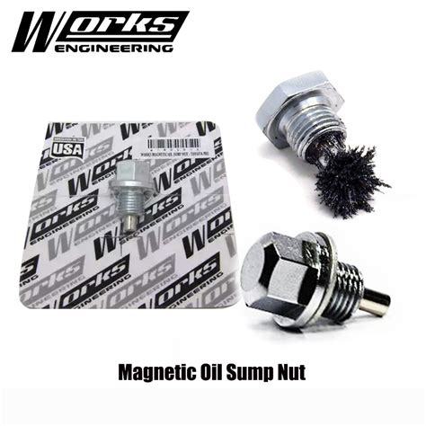 Works Engineering Magnetic Oil Sump Nut M M M