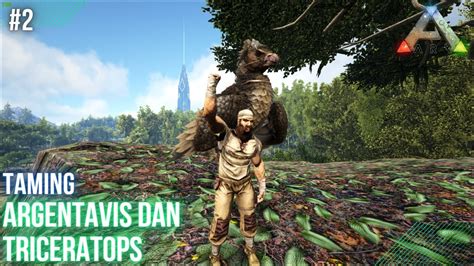 Taming High Level Argentavis Dan Triceratops Ark Survival Evolved