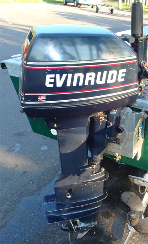 Hp Evinrude Outboard Sailboat Motor