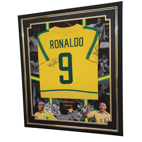 Ronaldo of Brazil Signed Shirt | Signed Memorabila Shop | Shop Today