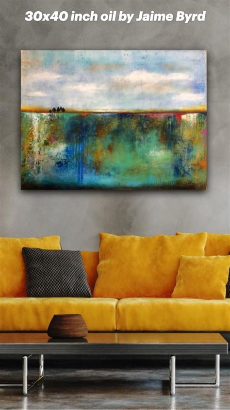 X Inch Oil By Jaime Byrd Abstract Painting Oil Painting Tree