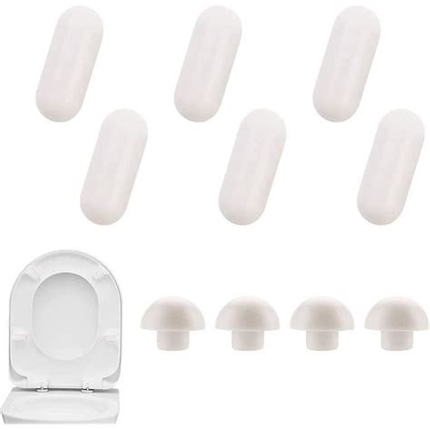 Tampon Universel Pour Siège Toilette Tampon Abattant Wc 10 Pièces