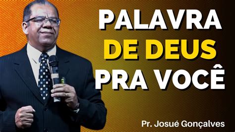 Prega O Culto Louvor Pastor Josu Gon Alves Youtube