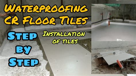 How To Waterproof A Bathroom Floor Before Tile Flooring Site