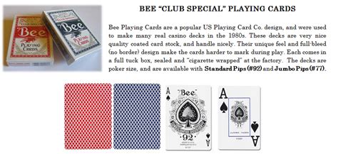 Bee Playing Cards