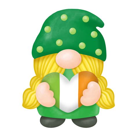 Aquarelle St Patrick S Day Gnomes Clipart Peinture Num Rique Png