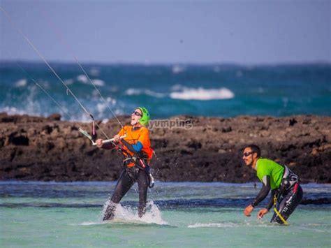 Curso De Kite Surf En Corralejo En Fuerteventura Desde Yumping