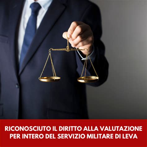 Servizio Di Leva Militare Per Punteggio Ata Vinto Il Ricorso