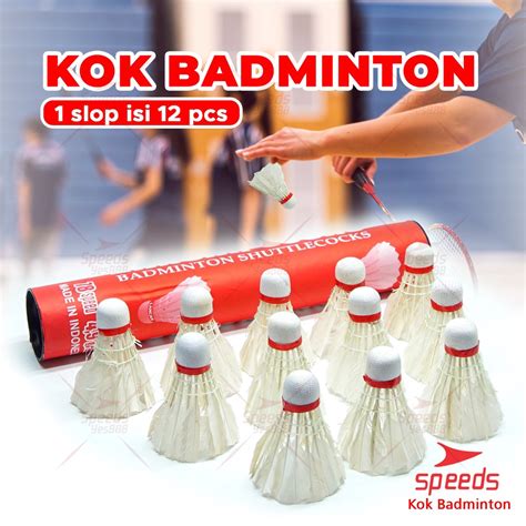 Jual Speeds Kok Badminton Shuttlecock Kok Bulu Tangkis Kok Badminton