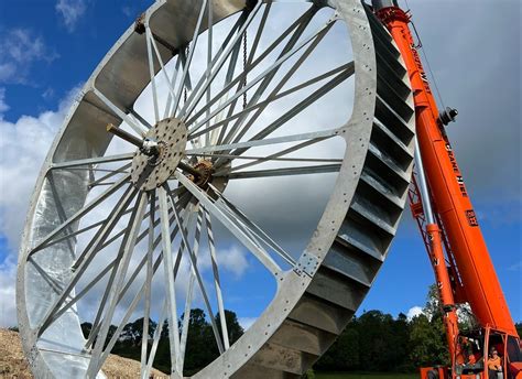 Europes Largest Waterwheel Now Generating Electricity Airqualitynews