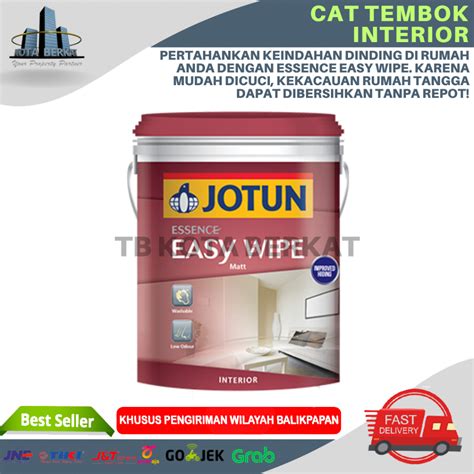 Jual CAT TEMBOK INTERIOR JOTUN ESS EASY WIPE WHITE 18L Shopee Indonesia