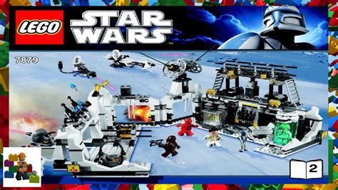 Lego Instructions Star Wars Hoth Echo Base Book Youtube