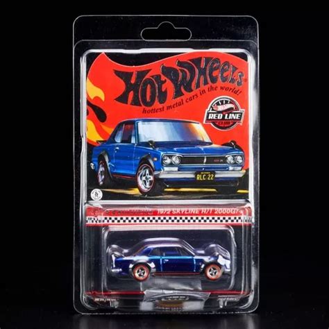 Nissan Skyline H Hot Wheels Rlc Red Line Club Hwc Collectors Envío Gratis