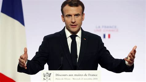 Le discours d Emmanuel Macron très attendu