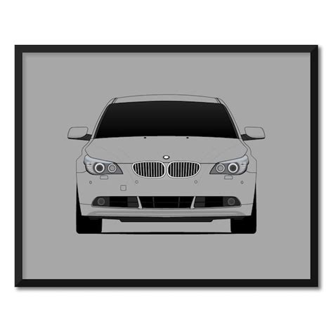 BMW 5 Series E60 2003-2007 Inspired Car Poster Print Wall - Etsy