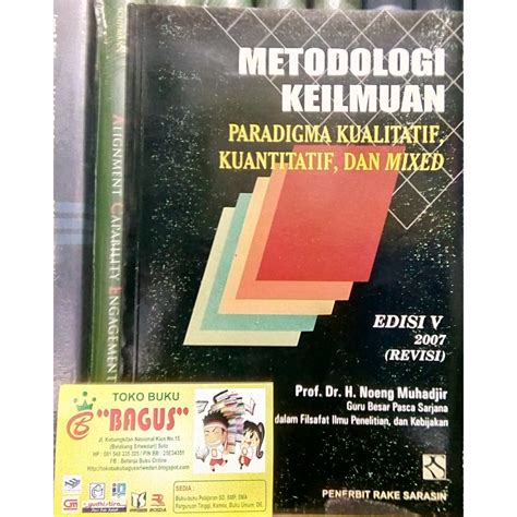 Jual Metodologi Keilmuan Paradigma Kualitatif Kuantitatif Dan Mixed