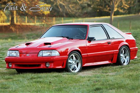 1993 Ford Mustang Gt Fox Body Fast And Sexy Affiche Ebay