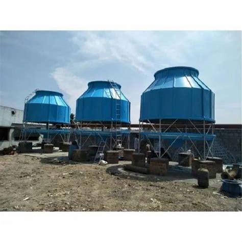 Single Phase FRP Bottle Type Cooling Tower Cooling Capacity 15 Tr 1