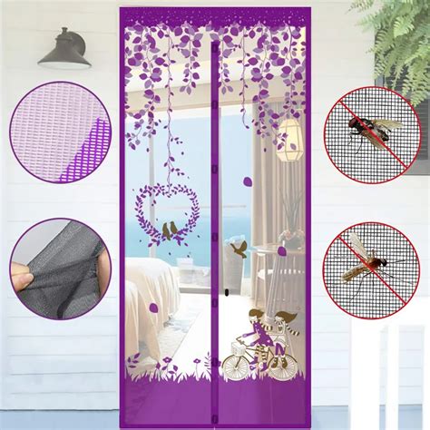 Rideaux Cran Magn Tique Porte Rideau Net Anti Insecte Maille