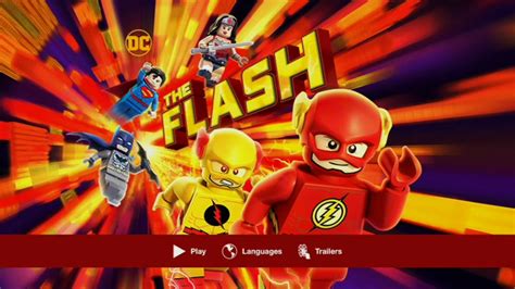 Lego Dc Comics Super Heroes The Flash Dvd Menu Youtube