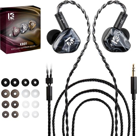 Amazon Yinyoo Kbear Kb In Ear Monitors Hifi Beryllium Diaphragm