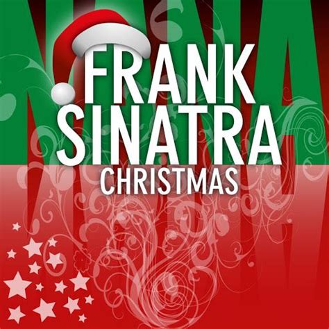 Frank Santara Christmas Album Cover With Stars And Swirls On The Bottom