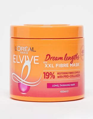 L Or Al Paris Elvive Dream Lengths Xxl Fibre Mask For Long Damaged Hair