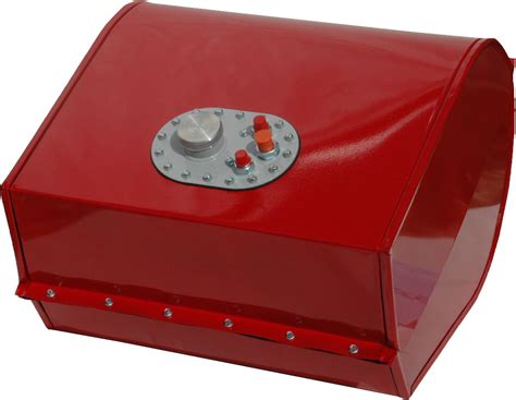 Rci 32 Gallon Teardrop Steel Fuel Cell Red