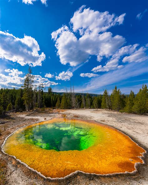 Morning Glory Pool Yellowstone National Park Mike Putnam Photography