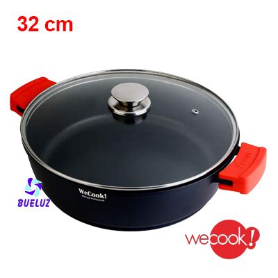 Cazuela Baja Aluminio Forjado Cm Wecook Bueluz Es