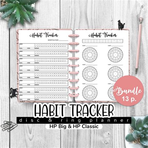 Habit Tracker Etsy