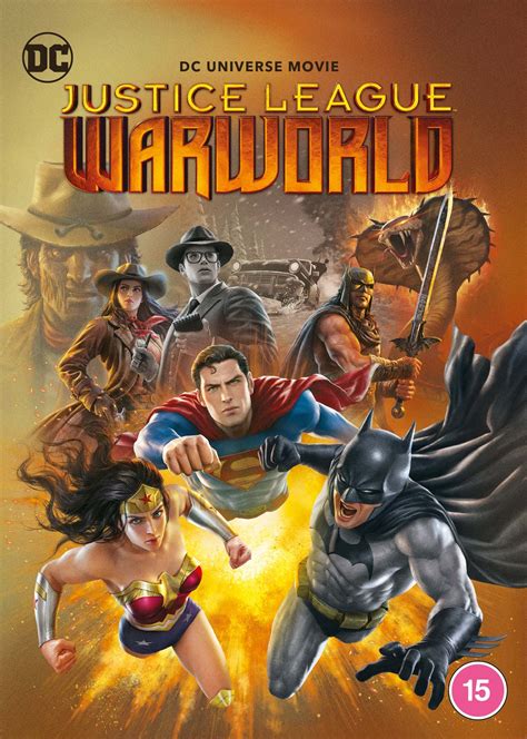 Justice League War 2022 Dvd Cover