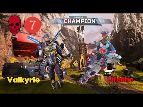 Crazy Valkyrie Mirage Kill Win Apex Legends Gameplay Youtube