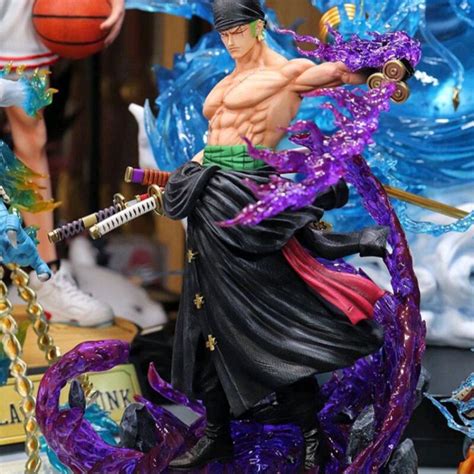 Jual Roronoa Zorro One Piece Action Figure Haki Aura GK Studio Efek