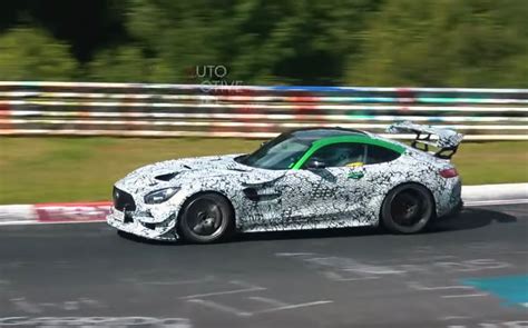 Mercedes Amg Gt Black Series Spotted Looks Extremely Fast Video